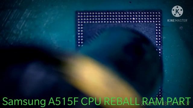 Samsung A51 CPU Reballing (RAM Section) смотреть онлайн