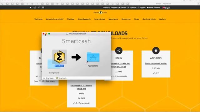 Установка SmartCash Node Часть 1 смотреть онлайн