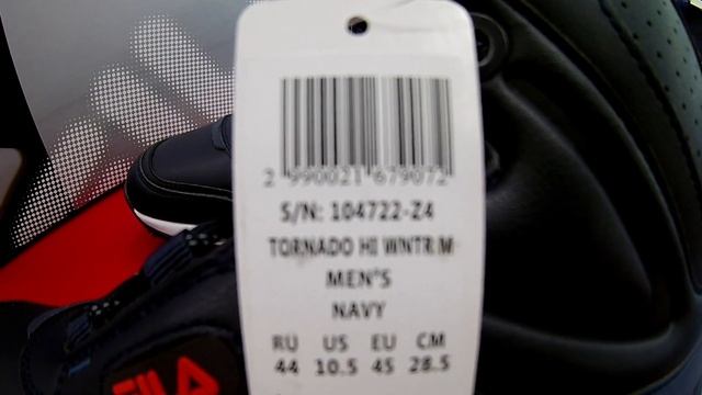 Кроссовки высокие утепленные мужские Fila Tornado M. смотреть онлайн