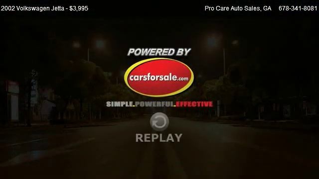 2002 Volkswagen Jetta GL - for sale in Cumming, GA 30040 смотреть онлайн