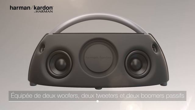 Go + Play Harman Kardon: Enceinte Bluetooth portable avec une batterie rechargeable et 2 microphone смотреть онлайн