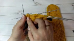 Мастер-класс Варежки спицами с анатомическим пальцем. Варежки с совушками.