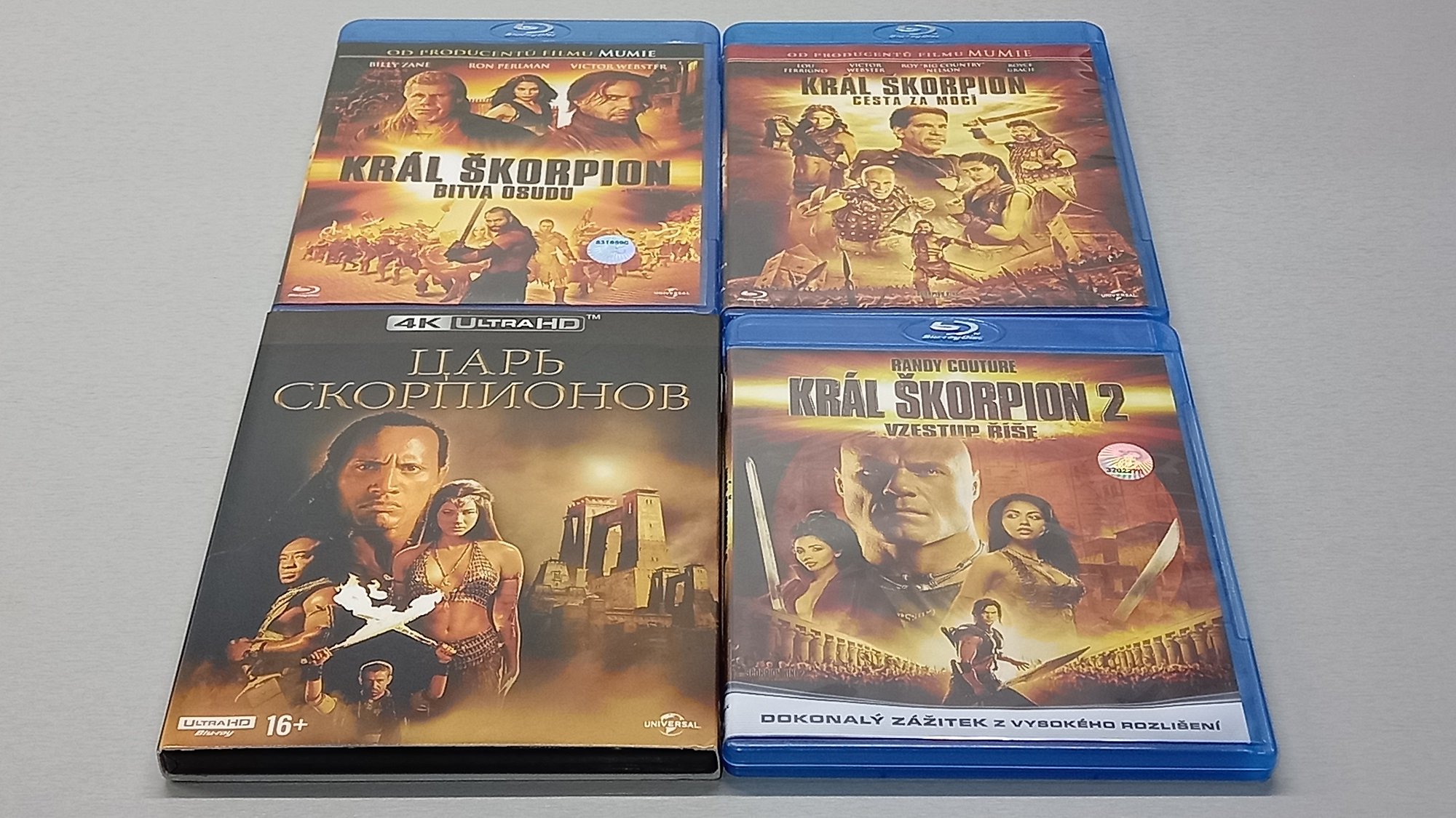 ЦАРЬ СКОРПИОНОВ - 4K UHD Blu-ray - THE SCORPION KING - (2002 - 2018) - Dwayne Johnson ("The Rock") смотреть онлайн