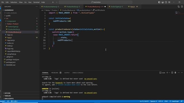 Implement Redux pattern (ACTION + STORE + REDUCER) | React Redux Tutorial смотреть онлайн