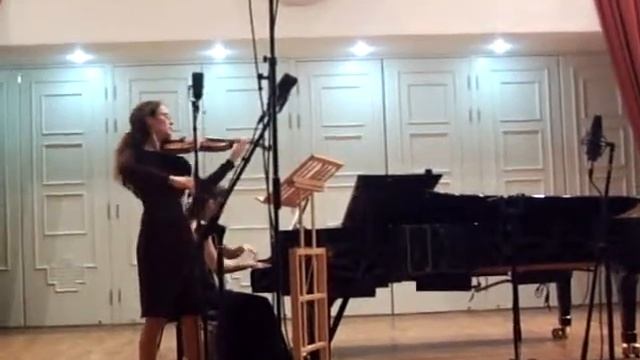 Р.Штраус.Соната для скрипки и фортепиано Es-dur.3 часть. смотреть онлайн