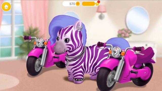 Fun Pony Hair Care - Pony Sisters Hair Salon 2 - Pet Horse Makeover Fun Dress Up Games For Girls смотреть онлайн