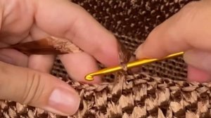 Простой и плотный узор для сумки