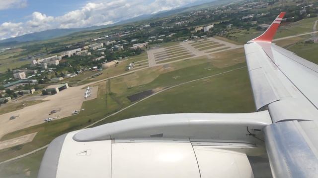 Georgian Airways ERJ-190 great CAUCASUS VIEW take-off @ Tbilisi Shota Rustaveli Airport смотреть онлайн