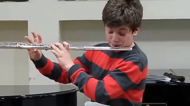 Francois Borne. Fantaisie brillante "Carmen." Dmitri Krasnovsky - Flute. Karmiel (26.02.14) смотреть онлайн