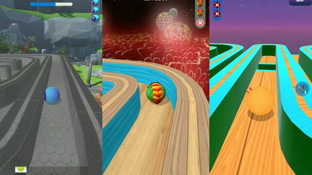 Original Vs Copy Games 😱 ! Rolling Ball Sky Escape ! Going Balls ! Sky Rolling Ball 3D ! Ball Games