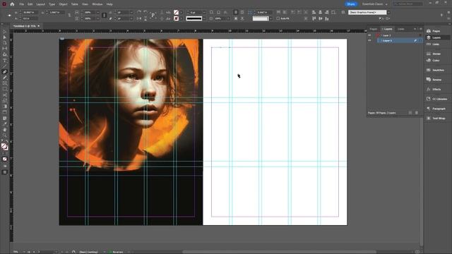 I RECREATED an AI's layout in InDesign смотреть онлайн