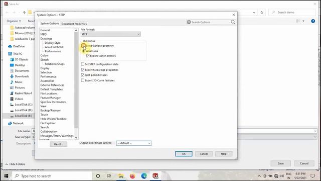HOW TO EXPORT STEP AND IGES FILE FROM SOLIDWORKS смотреть онлайн