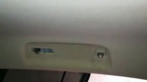 Как снять ручку потолка шкода суперB