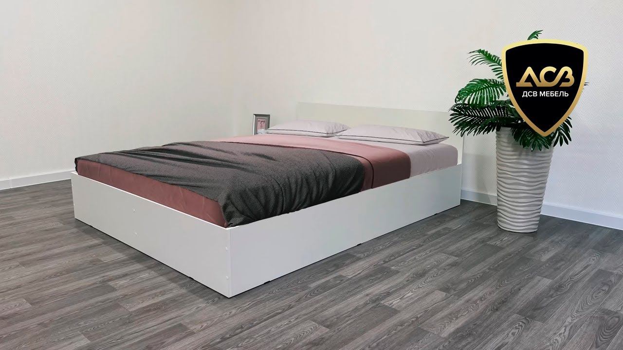 Обзор кровати «Мори» КРМ 1600.1 - «ДСВ Мебель» смотреть онлайн
