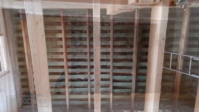 Монтаж полов по лагам в новом доме из бруса в СНТ 