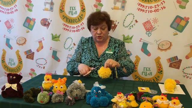 Мастер-классЦыпленок из ниток