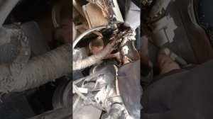 Как снять генератор Mazda Tribute, не снимая привод.