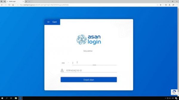 my.gov.az portalına giriş qaydaları