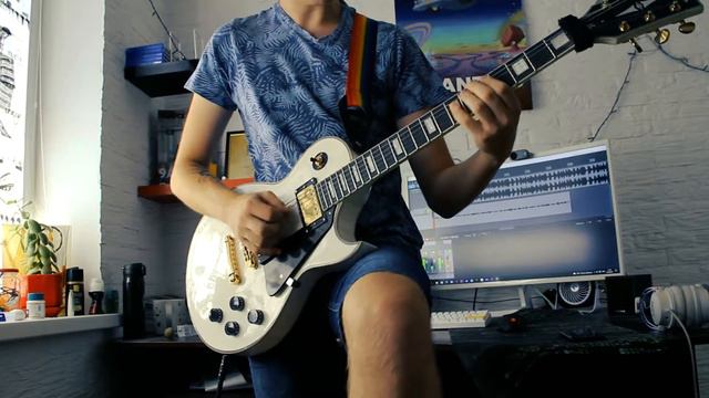Maneskin - I Wanna Be Your Slave [Guitar Cover] смотреть онлайн