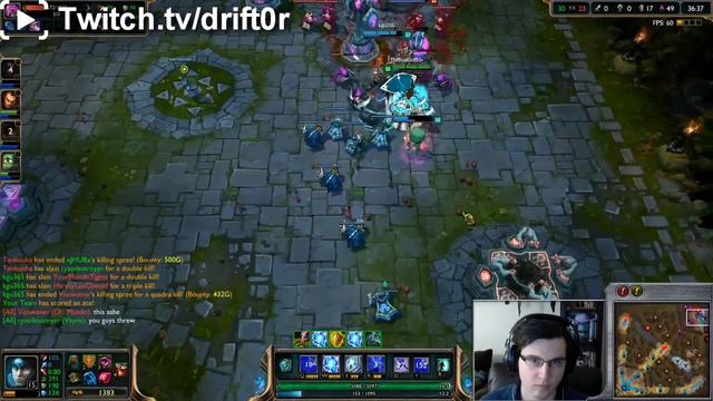 Unkillable Taric - Flawless Support Ranked Game (League of Legends) смотреть онлайн