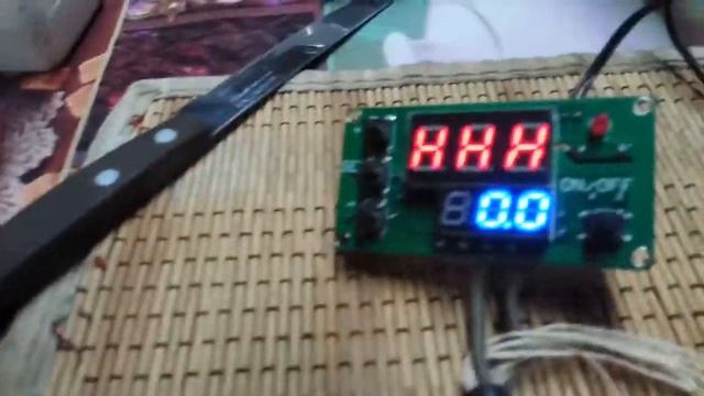 Ошибка HHH на термостате . смотреть онлайн