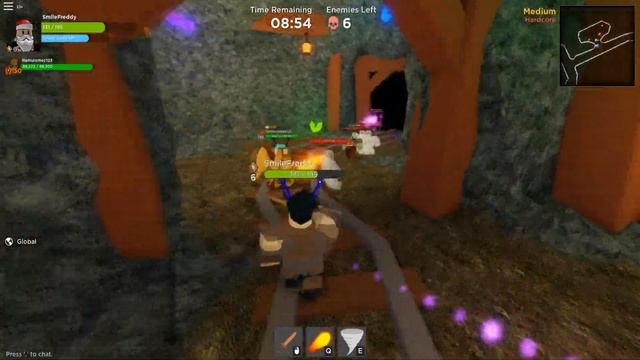 НУБИКИ ПЕРЕРОСТКИ УБИЛИ ОРКА И РАСКАЧАЛИ МЕНЯ! Rumble Quest Roblox смотреть онлайн