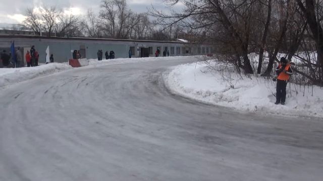 6 этап 8 заезд Рестарт боец УСЦ Перово 01 02 2015 камера 2