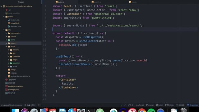 20.- Implementando useSelector смотреть онлайн