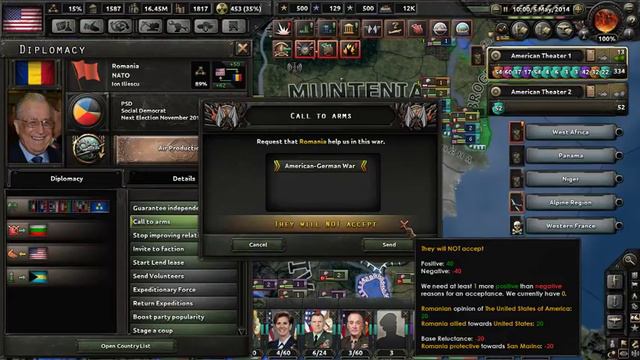 Hearts of Iron 4 Millennium Dawn Mod 2000 USA Part 15 Taking over the EU смотреть онлайн