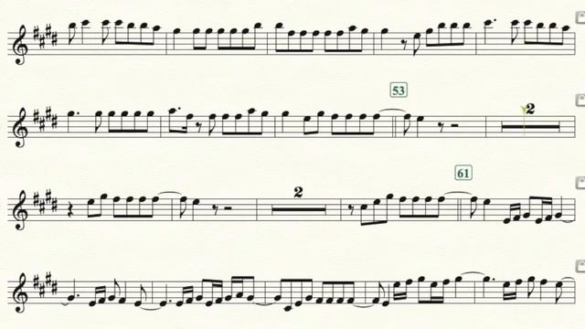 The Chainsmokers & Coldplay - Something Just Like This - Solo Soprano Sax / Tenor Sax Sheet Music смотреть онлайн