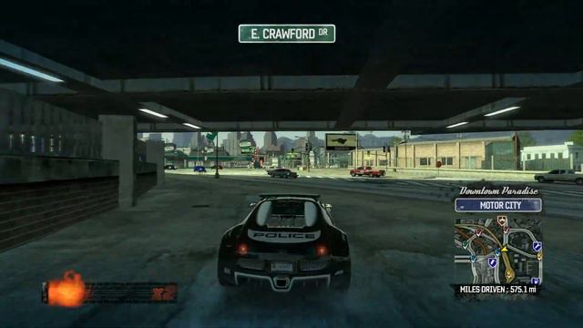 Burnout Paradise - Bugatti Veyron 16.4 Cop