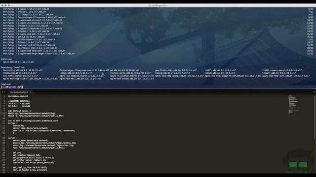 Балансировка нагрузки с помощью HAProxy смотреть онлайн