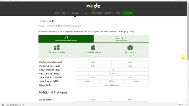 Installing Node смотреть онлайн