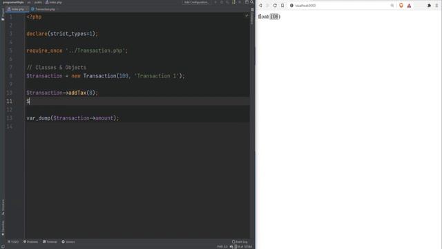 36 PHP Classes & Objects - Typed Properties - Constructors & Destructors - Full PHP 8 Tutorial смотреть онлайн