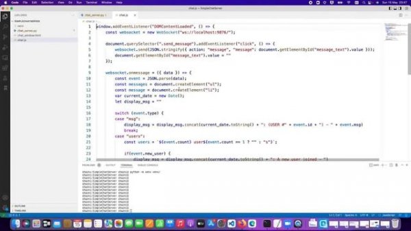 Websocket with Python websockets