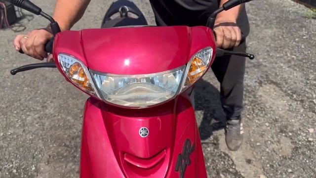 Видео запуска Yamaha JOG ZR смотреть онлайн