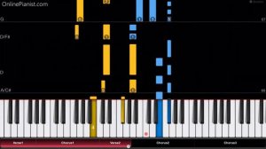 The Chainsmokers - Everybody Hates Me - Piano Tutorial