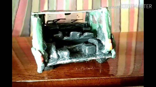 УАЗ Хантер из скульптурного пластилина смотреть онлайн