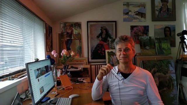 264 Экспрессия в живописи и терпение