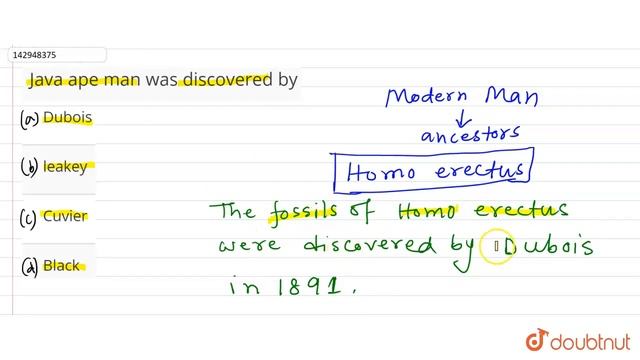 Java ape man was discovered by | 12 | MECHANISM OF EVOLUTION | BIOLOGY | SANTRA PUBLICATION | D... смотреть онлайн