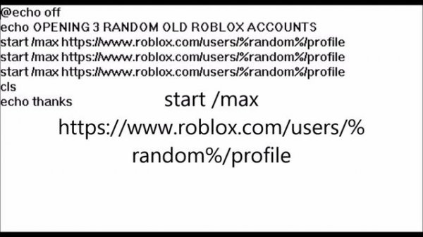 Old Roblox Account Generator Tutorial