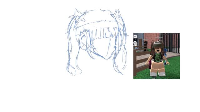 Drawing people in Roblox MM2! смотреть онлайн
