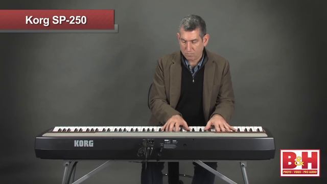 Korg SP-250 смотреть онлайн