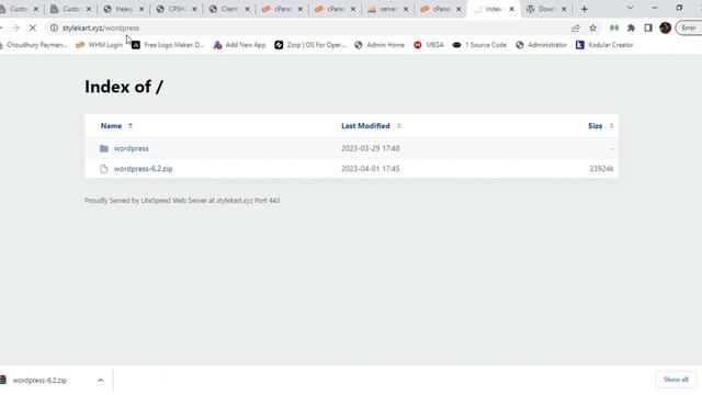 Free Hosting || How to install WordPress in cPanel step by step || CPS Hoster free cPanel смотреть онлайн