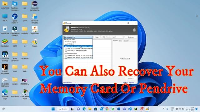 Easily Koi Bhi Deleted File Aise kare Recover || How To Recover Any Deleted File Easily смотреть онлайн