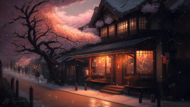 Springtime Snowfall - Spring ambient piano music but it sounds like snowfall - Deep ambient journey смотреть онлайн