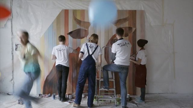 Роспись по дереву от Студии Peakart. Краски Biofa. Выставка WOOD WORKS. смотреть онлайн