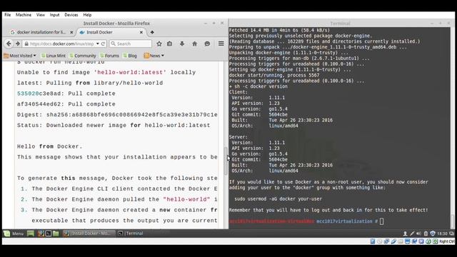 Docker and LXC Installation смотреть онлайн