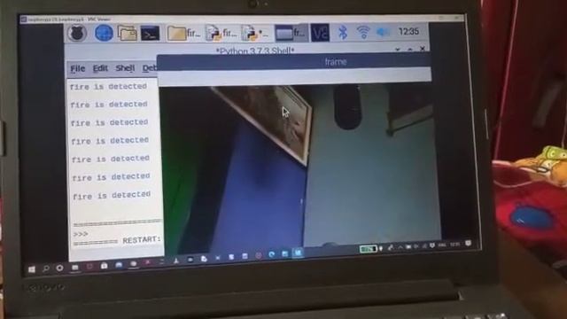 Fire Detection Using Open CV And Pi Camera with Raspberry Pi, Python #Open_cv @Python #RaspberryPi смотреть онлайн