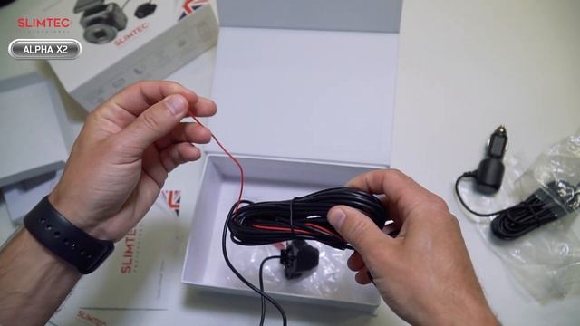 Распаковка Slimtec Alpha X2 Автомобильный видеорегистратор с WiFi модулем | Купить авторегистратор смотреть онлайн